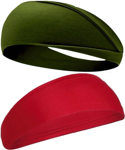 Bismaadh Men & Women Solid for Sports, Cycling, Walking, Exercise, Biking etc Head Band