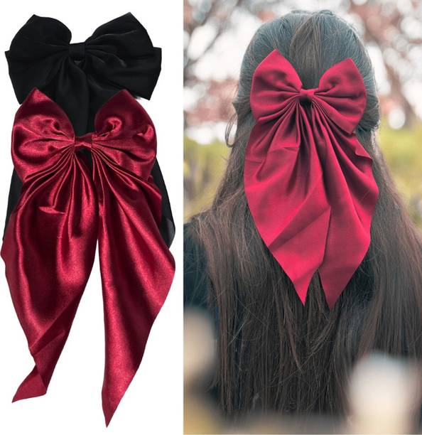 ChicTresses Hair Bow Clips For Women Hair Clip