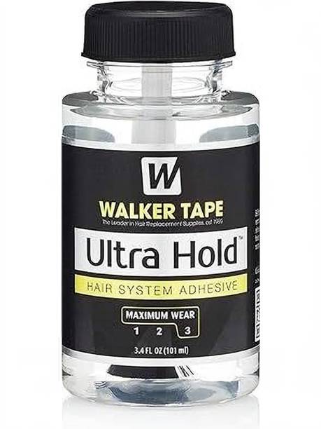 WALKER TAPE Super Ultra Hold Glue 3.4 oz Unisex Hair Gel Hair Accessory Set
