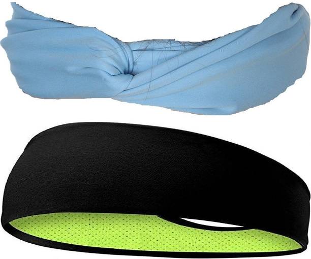 Bismaadh Men & Women Solid for Sports, Cycling, Walking, Exercise, Biking etc Head Band