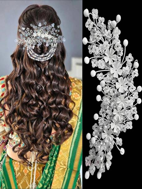 Lunox white ltkn_ white tiara Hair Accessory Set