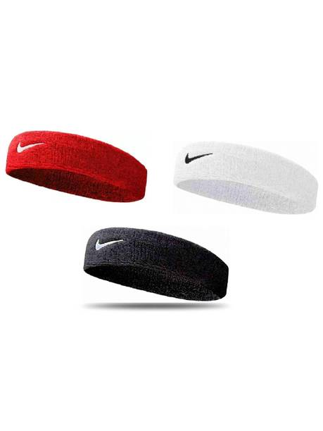 Fitty 3 Cotton Fitness /Sports Headband for Boys & Girls Head Band