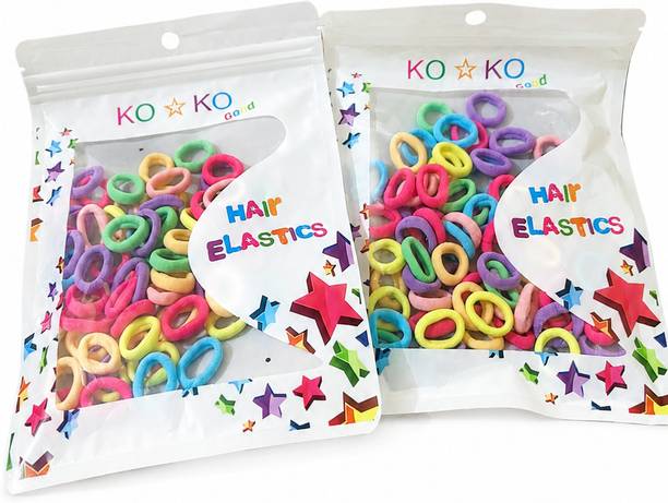SKEMarts Hair Elastic Rubber Bands Pack of 100 Rubber Band