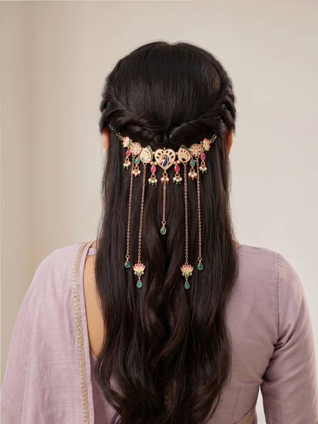 Twinsho Traditional Peacock Hair jewellery, Bridal Hair Accessories Hair Pin