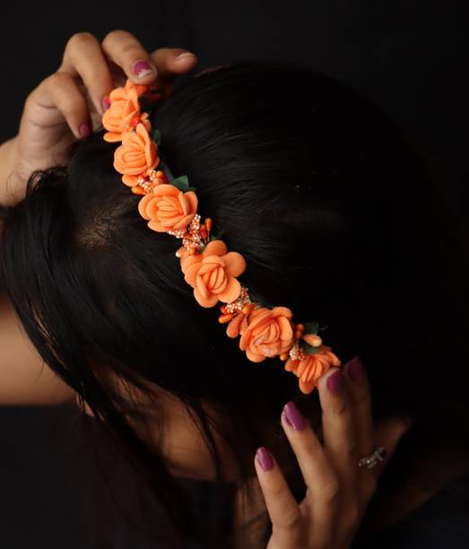Alora Women Style Flower Crown Headband for Girls Women Hair Accessories Hair Band Hair Band