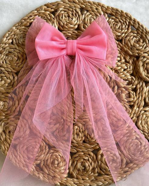 Bowsome By AS Tail Tulle Bow Hair Clip