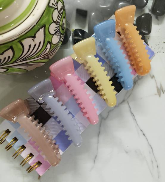 DELEENA Everyday Banana Cutchers For Women & Girls || Pack of 6|| Banana Clip