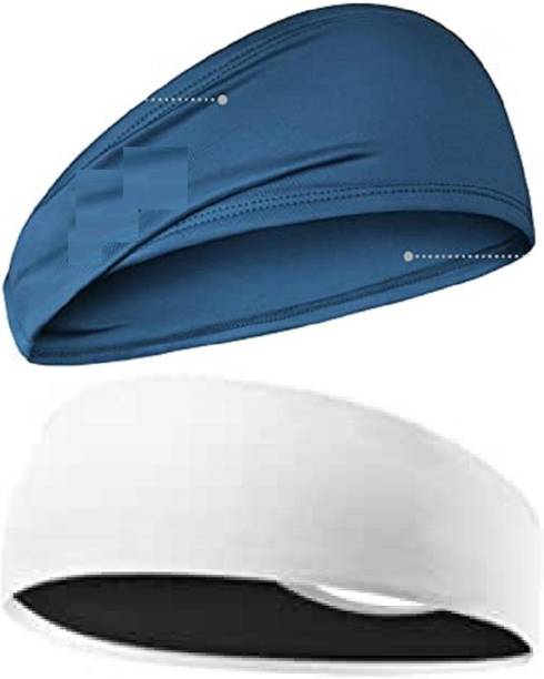 Bismaadh Men & Women Solid for Sports, Cycling, Walking, Exercise, Biking etc Head Band