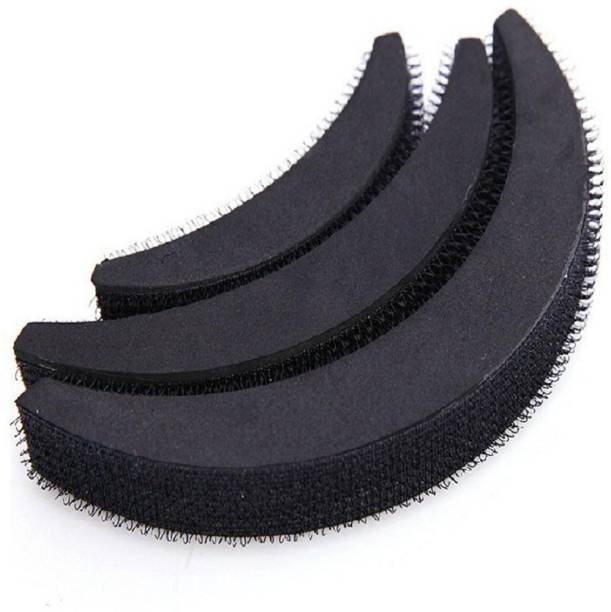 SSPBS Small Hair Juda Band Bun (Black, Brown) Hair Accessory Set