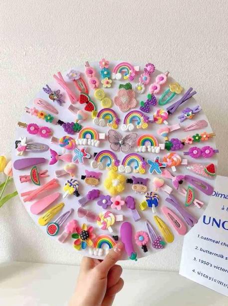Alucia 14 pcs Mix Designs Girlish Hair Clips Set Baby Hairpin for Kids Girls Toddler Hair Clip