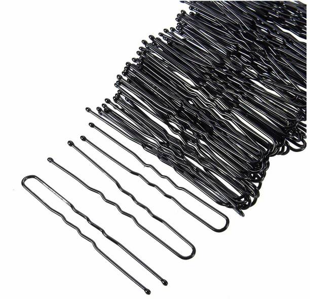 CRIYALE 100 Pcs Hair-styling Curved U Shape For Women Girl Bun Maker Hair Bobby Pins Hair Pin