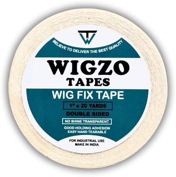 WigzoTapes No Shine Double Sided Hair Wig Fixing Tape 24mm x 20 Yards Hair Accessory Set