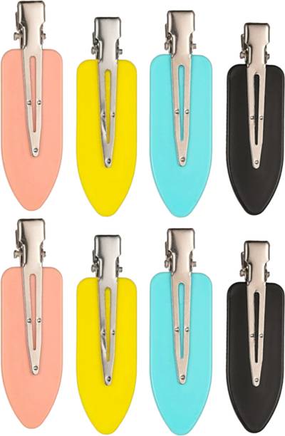 Nav Care 6 Pcs No Bend Hair Clips, No Crease Hair Dent Barrettes Clips, Styling Clips Hair Clip