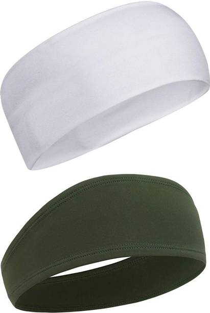 Bismaadh Men & Women Solid for Sports, Cycling, Walking, Exercise, Biking etc Head Band