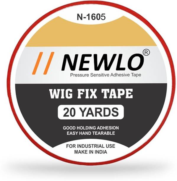 Newlo Liberty Red Hair Wig Tape 20Y | Double Sided | Wig Fix Tape | Hair Accessory Set