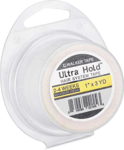 Ultra Hold Waterproof Double-Sided Hair System Tape All Weather Resistant (1 Inch X3 Yards) Hair Accessory Set
