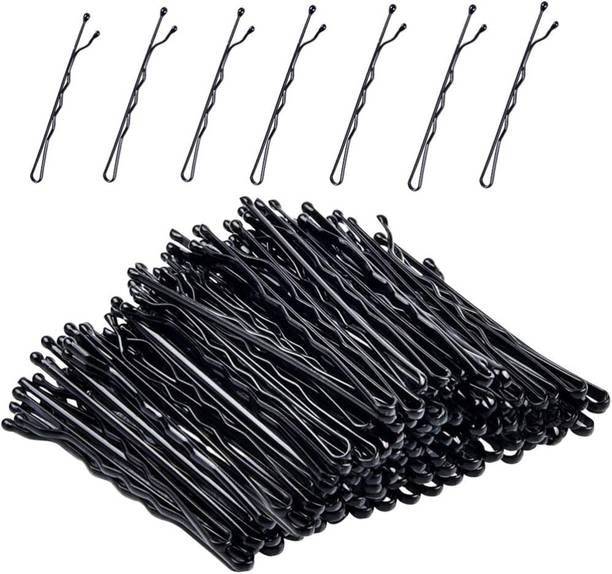 vcare Collection Bobby Hair Pins for Women & Girls (Pack of 100) | Styling Bob Clip Hair Pin