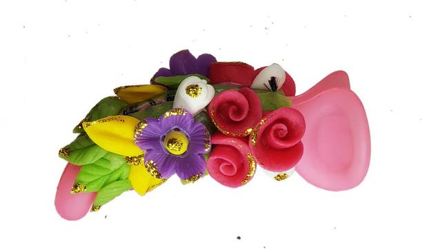 Unique Indian Crafts Unique Indian Craft Handmade Artificial Flowers Jewelry Banana Hair Clip Banana Clip