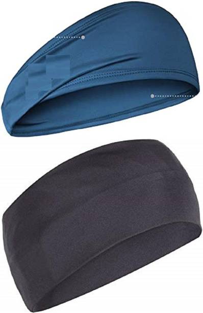 Bismaadh Men & Women Solid for Sports, Cycling, Walking, Exercise, Biking etc Head Band