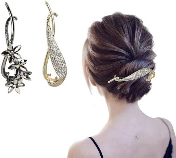 INHEAVEN Hair clips french barrette hair clips korean hair accessories banana hair clips Banana Clip