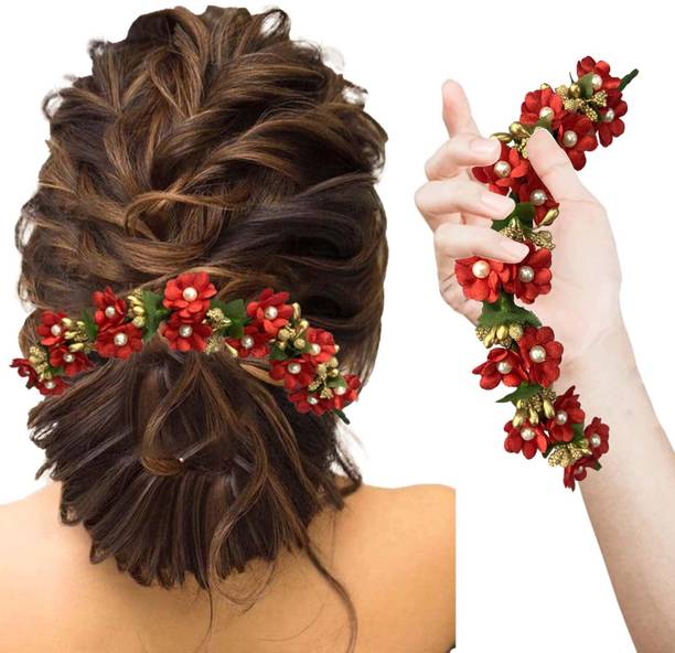 TheMagicHug Hair Accessories For Women Wedding & Parties - Bridal Brooch & Pearl Pins (MN06) Hair Pin