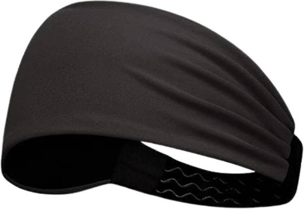 plutoprom SPORTS ELASTIC MEN'S HEAD BAND BLACK Head Band