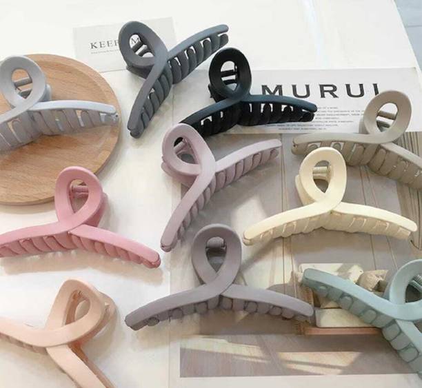 Misa Matte butterfly pack of 6 pcs for girls very cute Strong clutcher Hair Claw Hair Clip