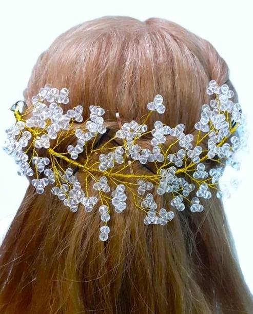 AMAZING BELIVER AMAZING Beautiful Pretty Tiara Hairstyle Women ,Girls Tiara for Wedding Party Hair Accessory Set