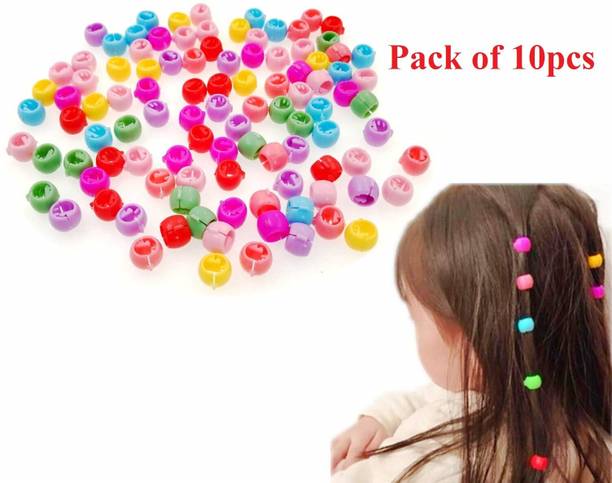 Blubby 100 pcs Mini Beads Hair Clip