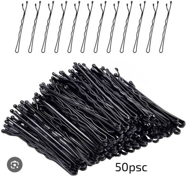KVY COLLECTION Hair accessories for women 50psc Metal premium quality Bob pins for Women&Girls Hair Pin