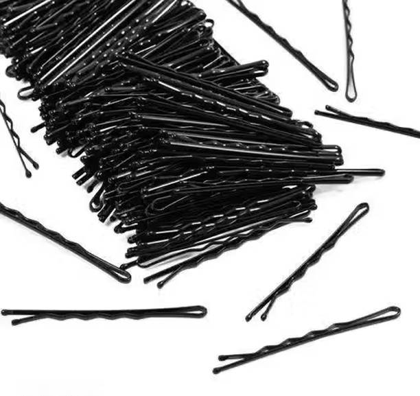 Shiresh 48 pcs Black Metal Bobby /bob pins for hair pins for women Bun Hair pins Hair Pin