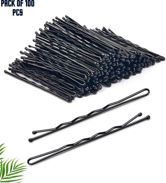 asfly Juda Pin Black Hair Pin Bun juda Bobby Hair pin Hair Accessory Set Hair Pin