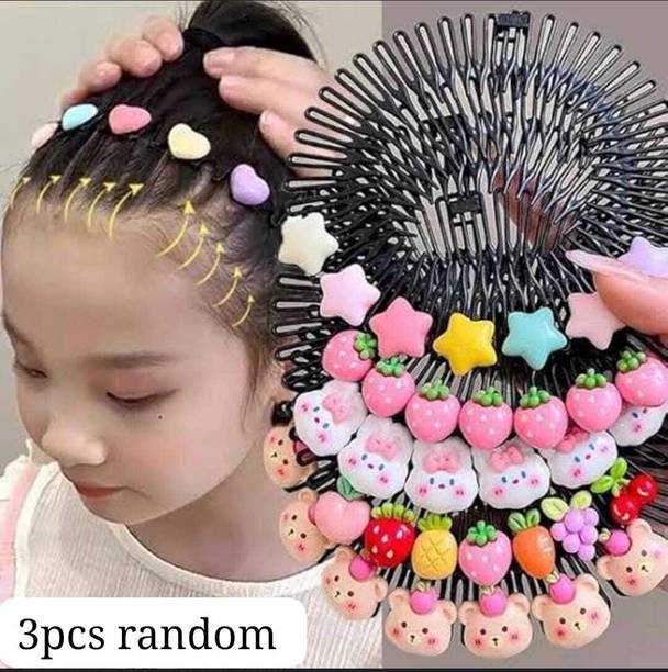 KVY COLLECTION Baby girl hair accessories rubber bands zigzag Hair Accessory Set