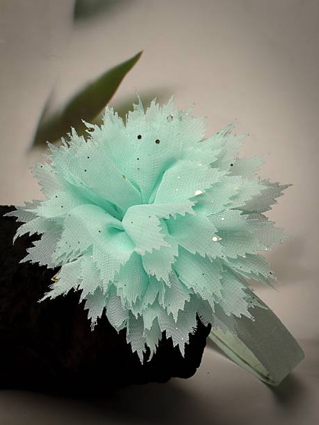 stol'n Floral Applique Headband - Sea Green Hair Band