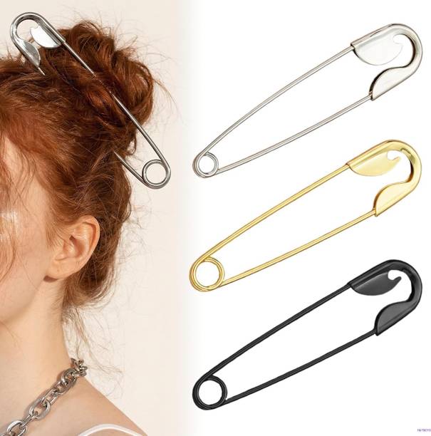 netboys Designer Hair Styling Pin for Girls Pack of 3 Hair Pin
