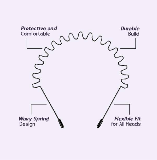 SORELLETTA WAVY/ZIG ZAG HAIR BAND / HEAD BAND FOR MENS & WOMEN Head Band