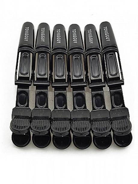 tony&guy Tony & Guy Black Crocodile Clips, Sectioning. Hair Clip