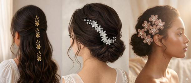Ikhodal Beautiful Elegant Hair Accessories for Women Girls Hair Accessory Set