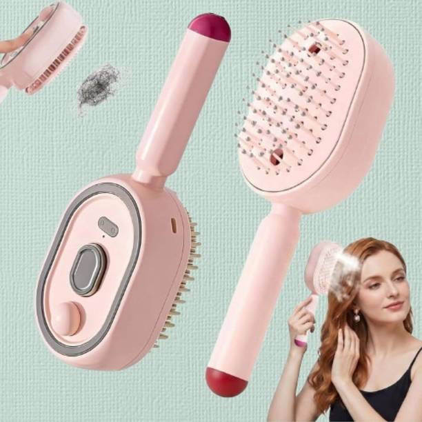 SamraSales Gentle Soft Bristle Scalp Brush for Daily Hair Care Ergonomic Head Scalp Cleaner for Personal Grooming Hair Straightener Brush