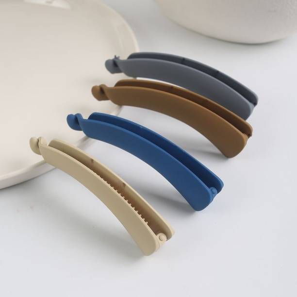 Freebies Korean super Matte Banana Hair Clip Ponytail Banana Clip