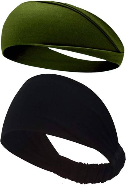 Bismaadh Men & Women Solid for Sports, Cycling, Walking, Exercise, Biking etc Head Band