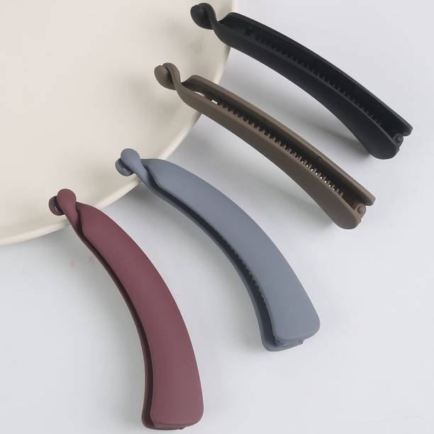 Freebies Korean super Matte Banana Hair Clip Ponytail Banana Clip