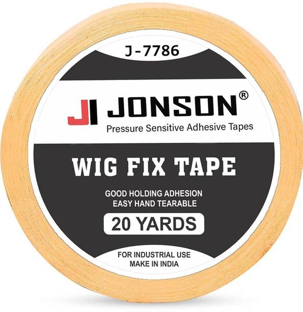 Relaxomate Yellow Tape - 20 Yards | High-Quality Wig Adhesive Tape Hair Accessory Set
