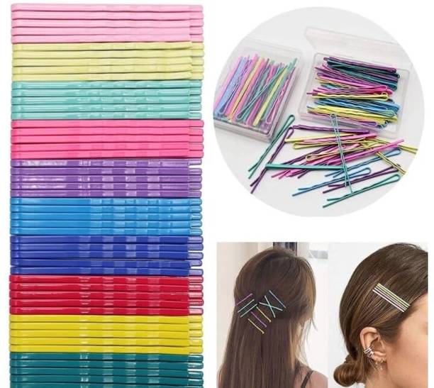 LE CHAN Bobby Pin Metal Hair Pin Multi color Stylish fancy Jewellery Hair Accessories Hair Clip