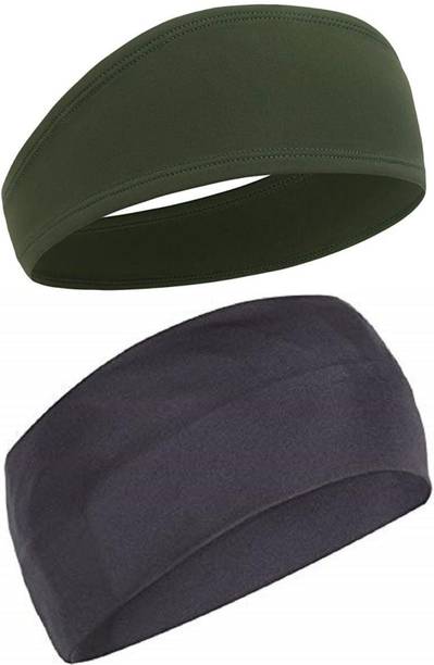 Bismaadh Men & Women Solid for Sports, Cycling, Walking, Exercise, Biking etc Head Band