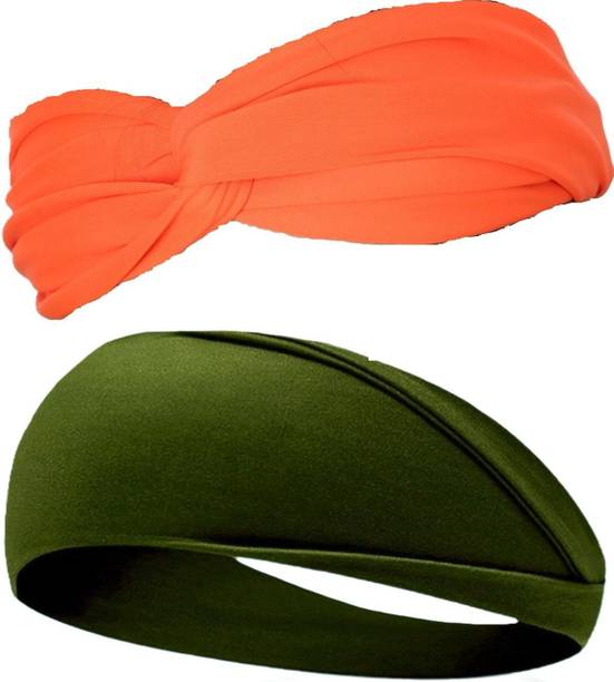 Bismaadh Men & Women Solid for Sports, Cycling, Walking, Exercise, Biking etc Head Band