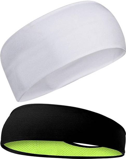 Bismaadh Men & Women Solid for Sports, Cycling, Walking, Exercise, Biking etc Head Band