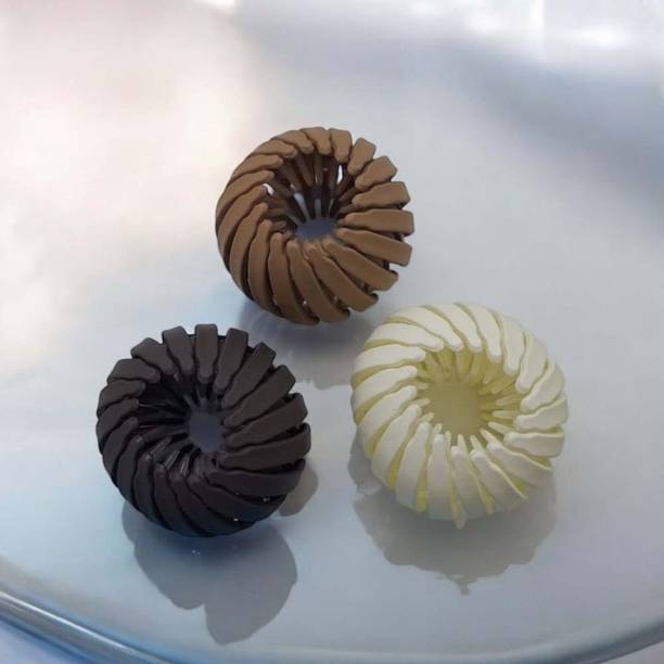 house of common 4PSC Elegant and refined, the Multi Color Wedding Nest Clip brings Hair Clip