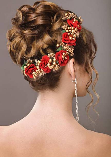 New Style Hair Accessories for Women Stylish Pins Artificial Flowers Accessories for GIRLS Hair Accessory Set