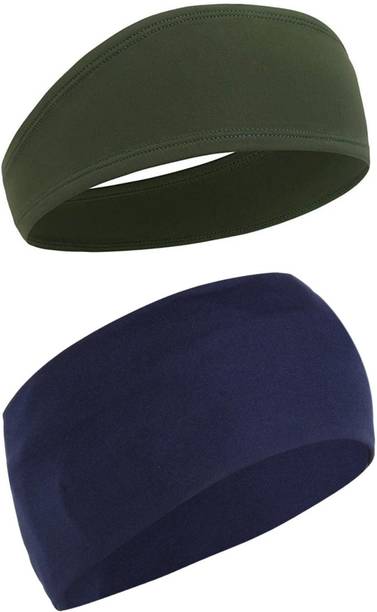 Bismaadh Men & Women Solid for Sports, Cycling, Walking, Exercise, Biking etc Head Band